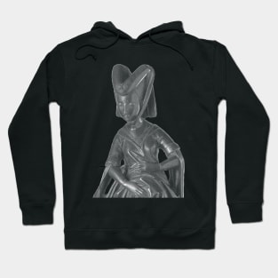 Creepy Pregnant Mideival Lady Hoodie